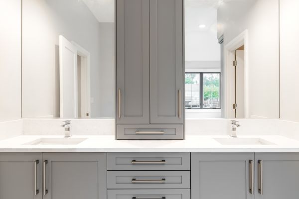 Bathroom Cabinet Refacing in Decatur