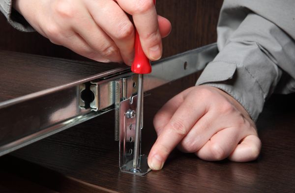 Drawer Track Installation in Decatur