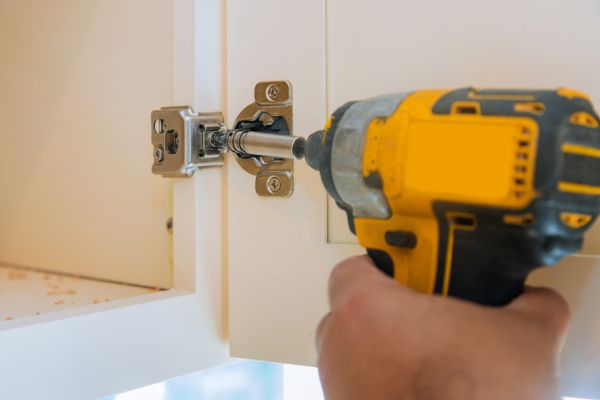 Cupboard Door Hinge Repair in Decatur