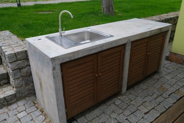 Exterior Cabinet Installation in Decatur