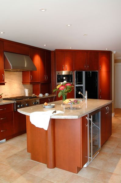 Cherry Cabinet Repair in Decatur