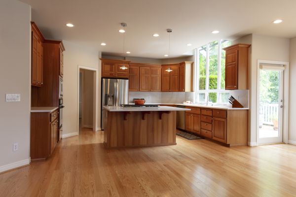 Oak Kitchen Cabinet Repair in Decatur